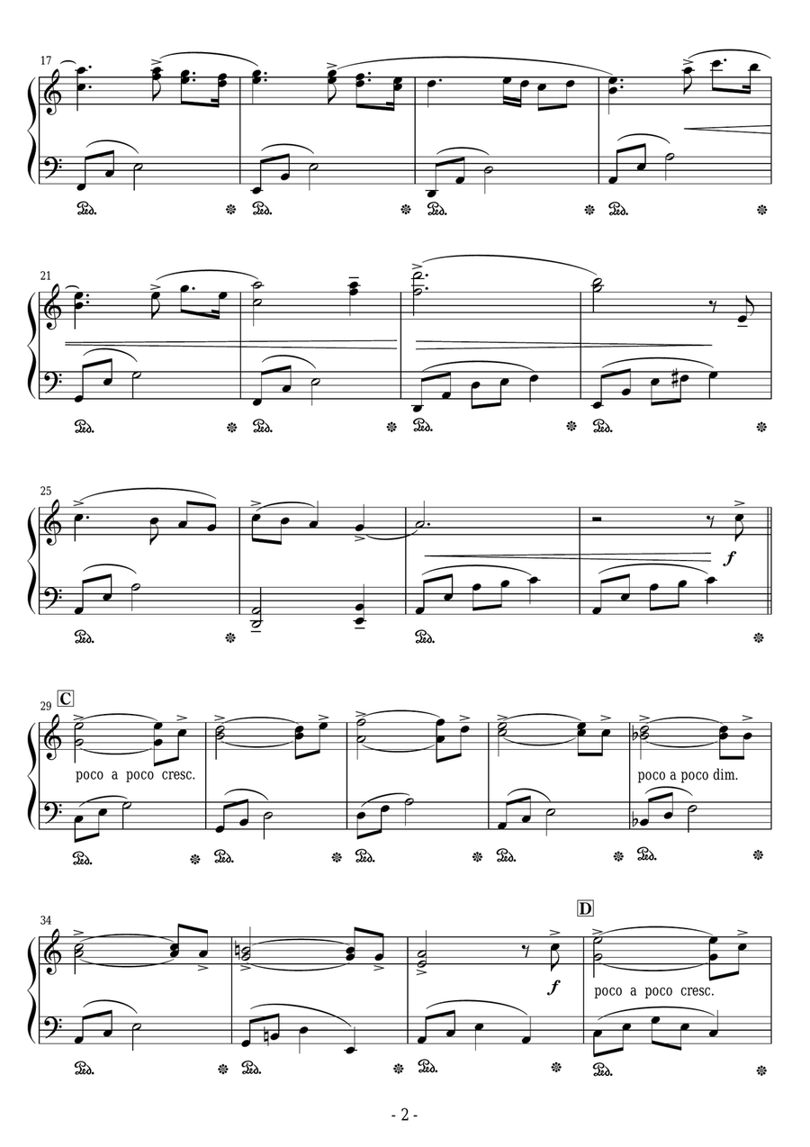 Romeo And Juliet (love Theme) Easy Piano scores gallery preview page 2