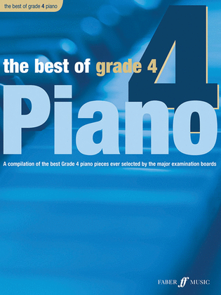 Book cover for The Best of Grade 4 (piano)