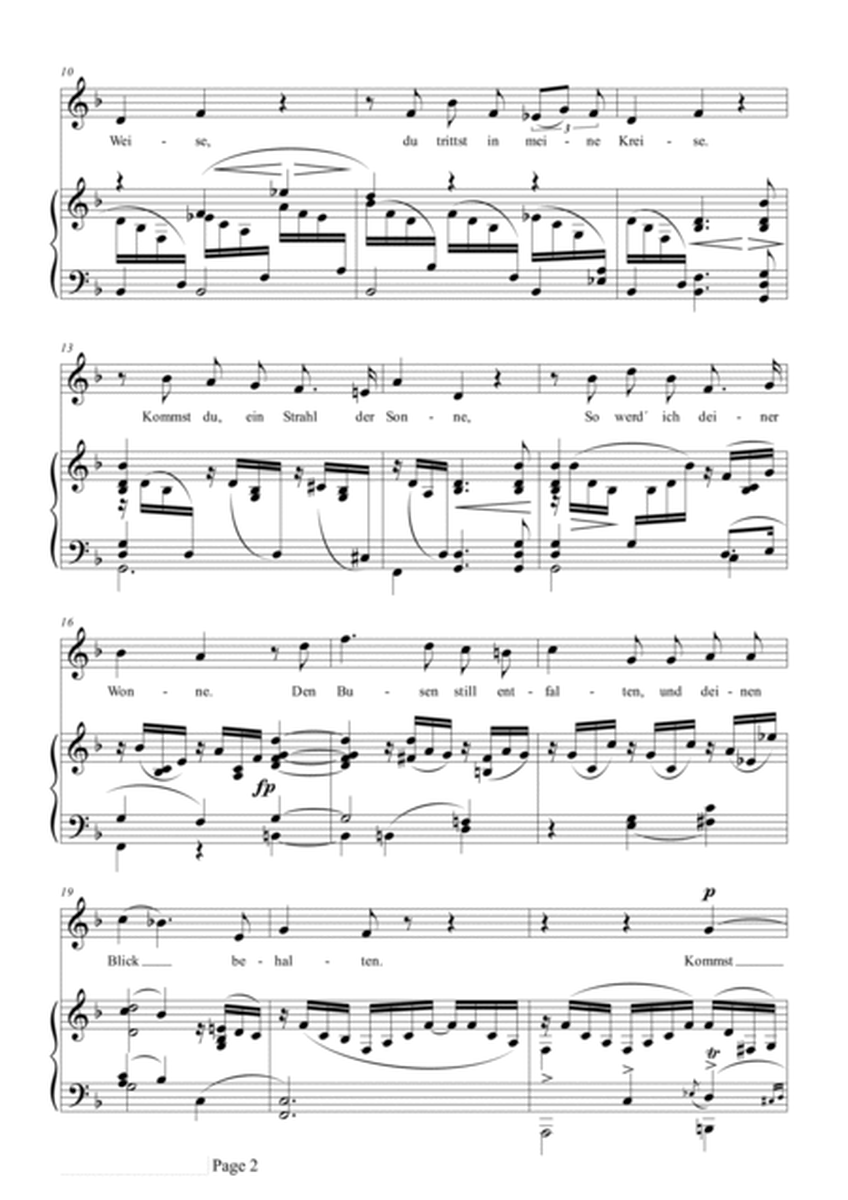 Schumann-Die Blume der Ergebung,Op.83 No.2 in F Major
