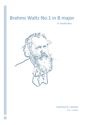 Brahms Waltz No.1 in B Major (Double Bass)