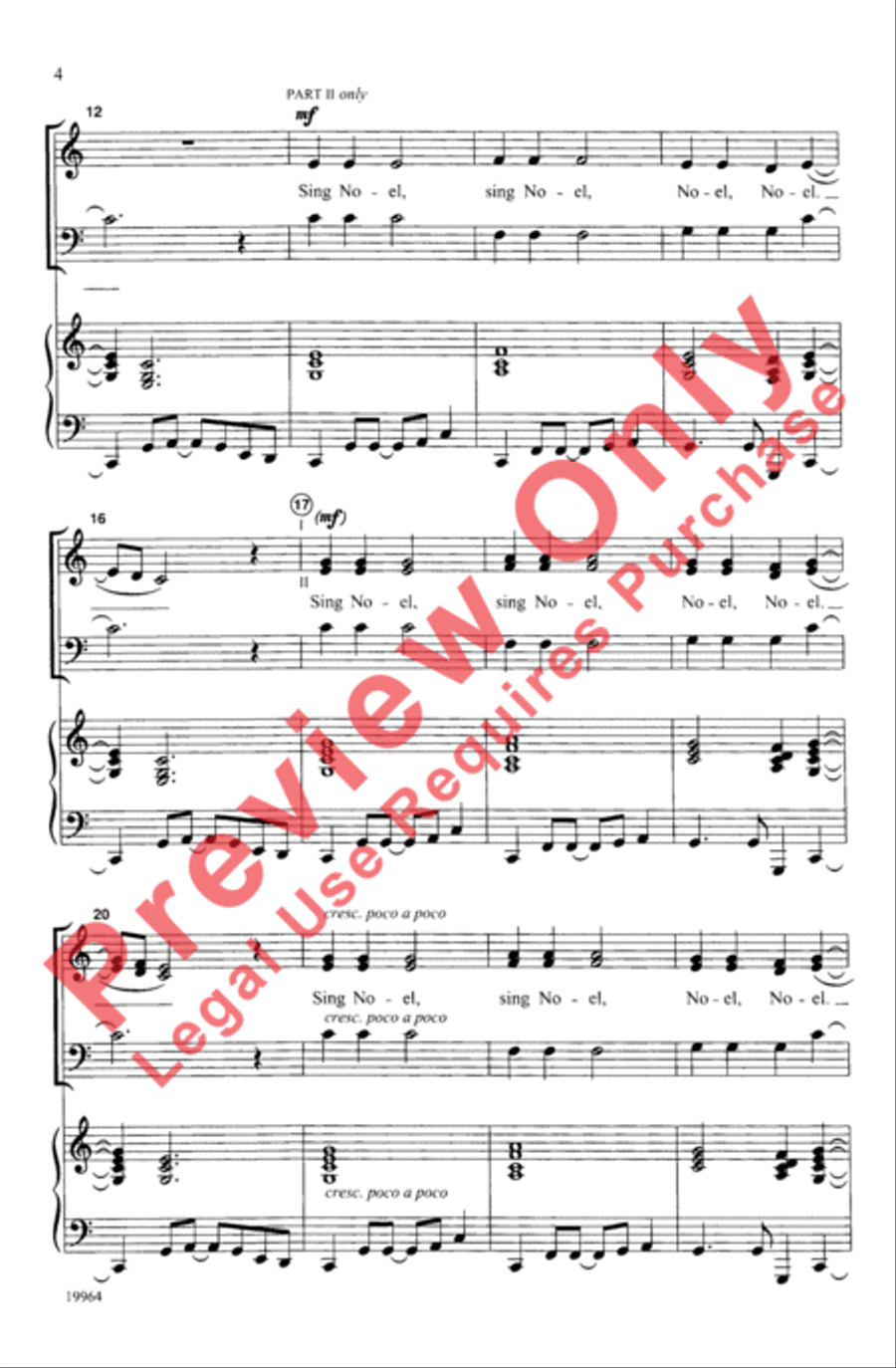 African Noel African Noel 3-Part scores gallery preview page 4