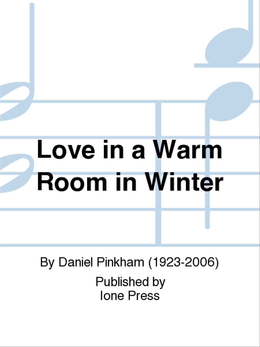 Book cover for Love in a Warm Room in Winter