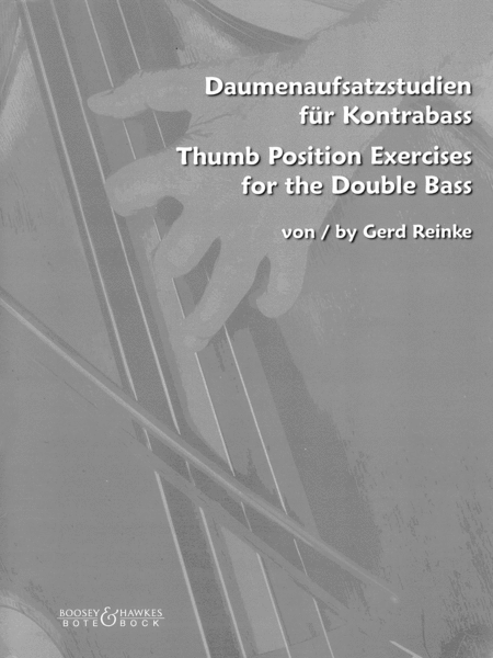Thumb Position Exercises for the Double Bass
