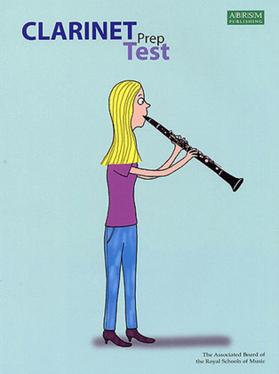 Book cover for Clarinet Prep Test