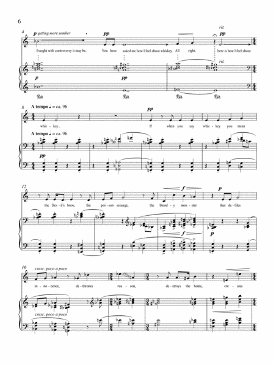The Senator's Stump Speech High Voice scores gallery preview page 4
