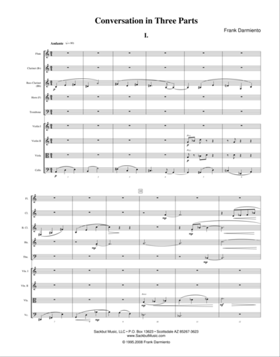 Conversation in Three Parts 3-Part scores gallery preview page 1