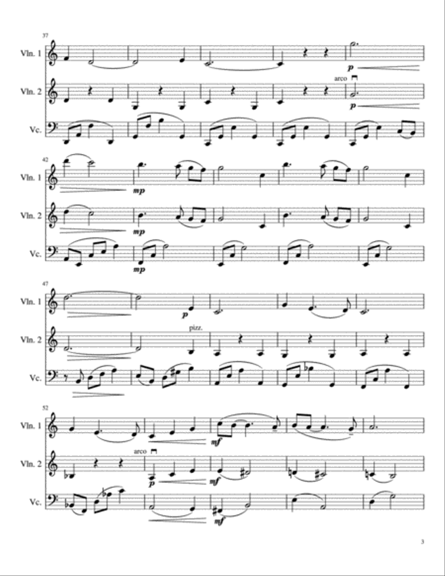 Blue Moon String Trio scores gallery preview page 4
