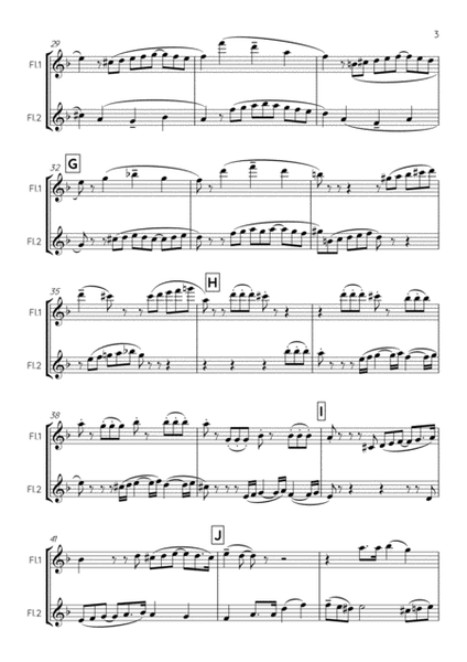 Moonlight Dolcelatte (Flute Duet & Piano) - Set of Parts [x1]