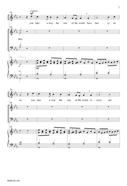 Festal Gloria (Choral Score) image number null