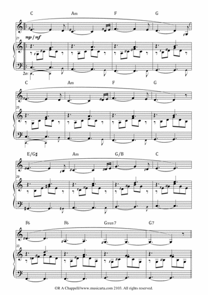 Chords for Carl (piano solo) image number null
