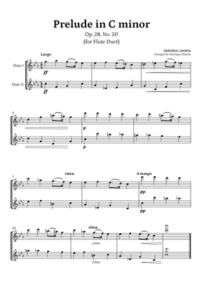 Prelude Op. 28, No. 20 (Flute Duet) - Frédéric Chopin