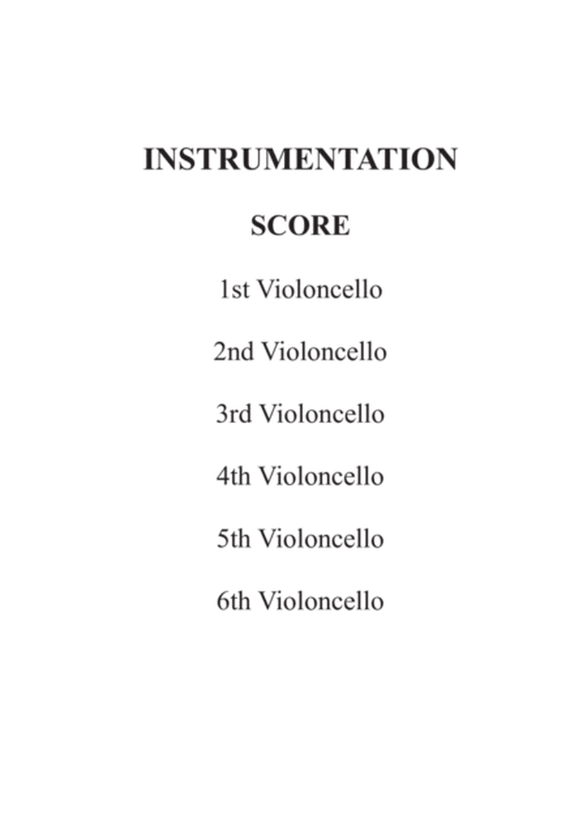 Abendlied for Violoncello Sextet image number null