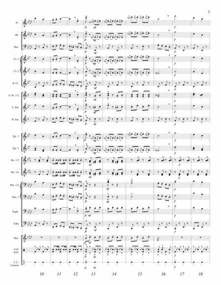 U.S. FIELD ARTILLERY MARCH (The US Army Song) - concert band - score, parts, & license to photocopy image number null