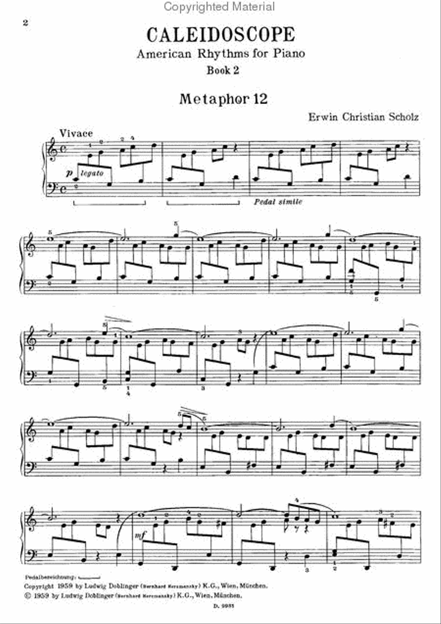 Caleidoscope Band 2 Piano Solo scores gallery preview page 2