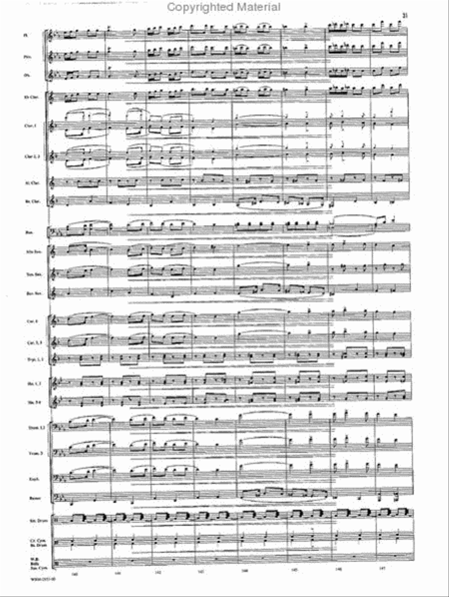 The Free Lance The Free Lance Concert Band scores gallery preview page 21