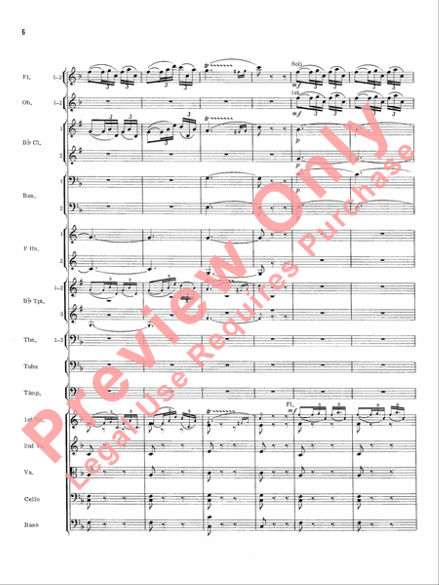 William Tell Overture Full Orchestra scores gallery preview page 9