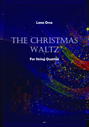 Book cover for The Christmas Waltz for Quartet