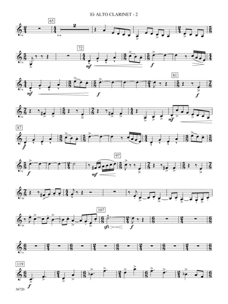 Tribute: (wp) E-flat Alto Clarinet