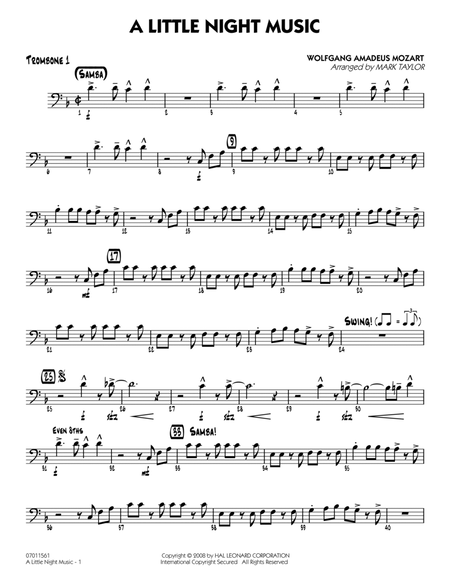 A Little Night Music - Trombone 1