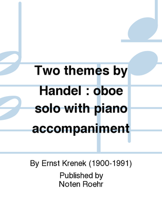 Two themes by Handel