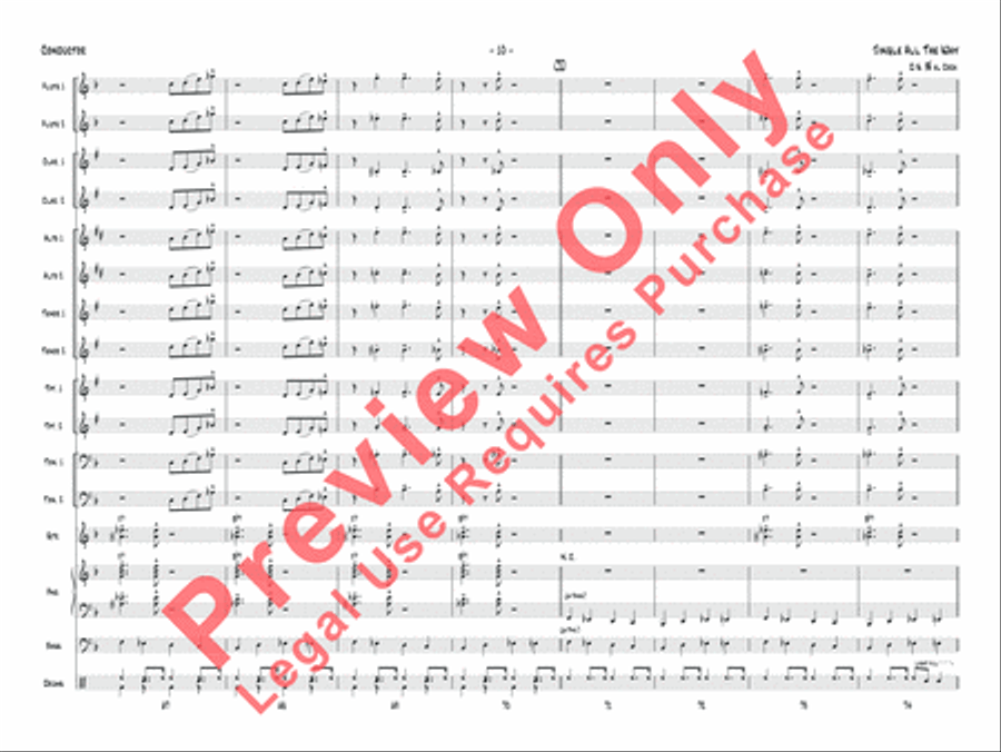 Jingle All the Way Jazz Ensemble scores gallery preview page 11