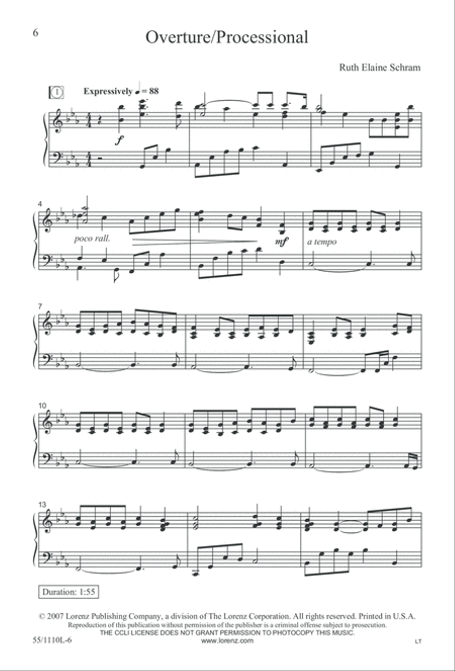 The Living Last Supper 4-Part scores gallery preview page 7