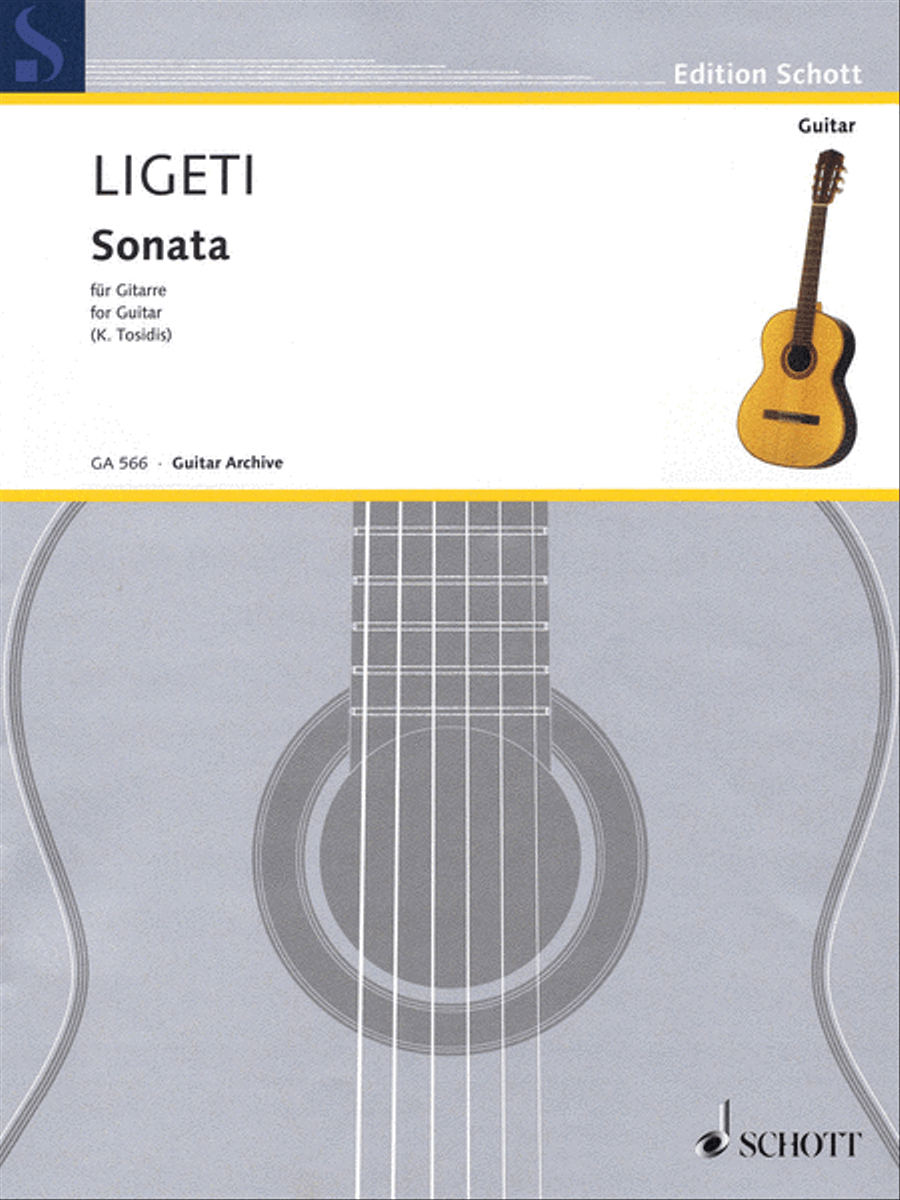 Sonata for Guitar Acoustic Guitar scores gallery preview page 1