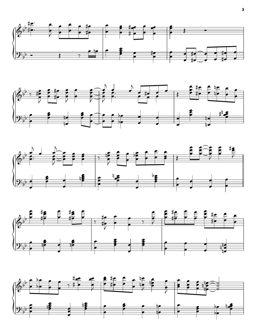 Wolverine Blues Wolverine Blues Piano, Vocal, Guitar scores gallery preview page 3