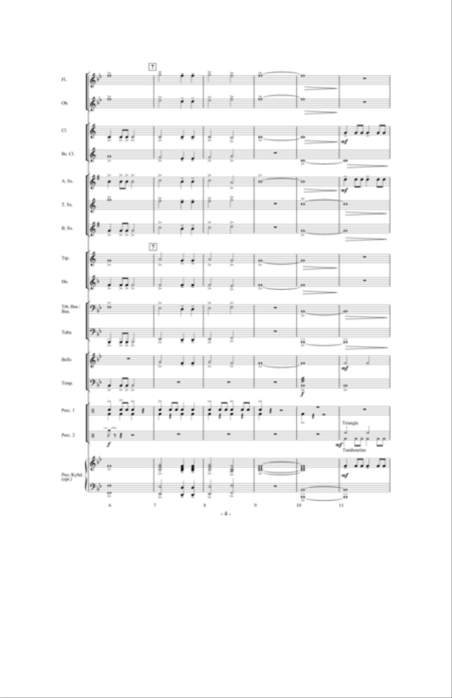 Declarata Concert Band scores gallery preview page 3
