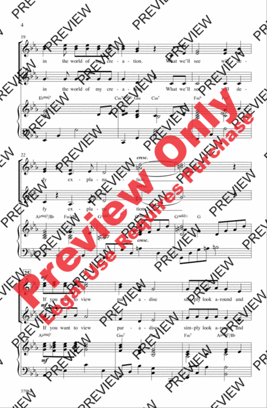 Pure Imagination Women's Choir scores gallery preview page 4