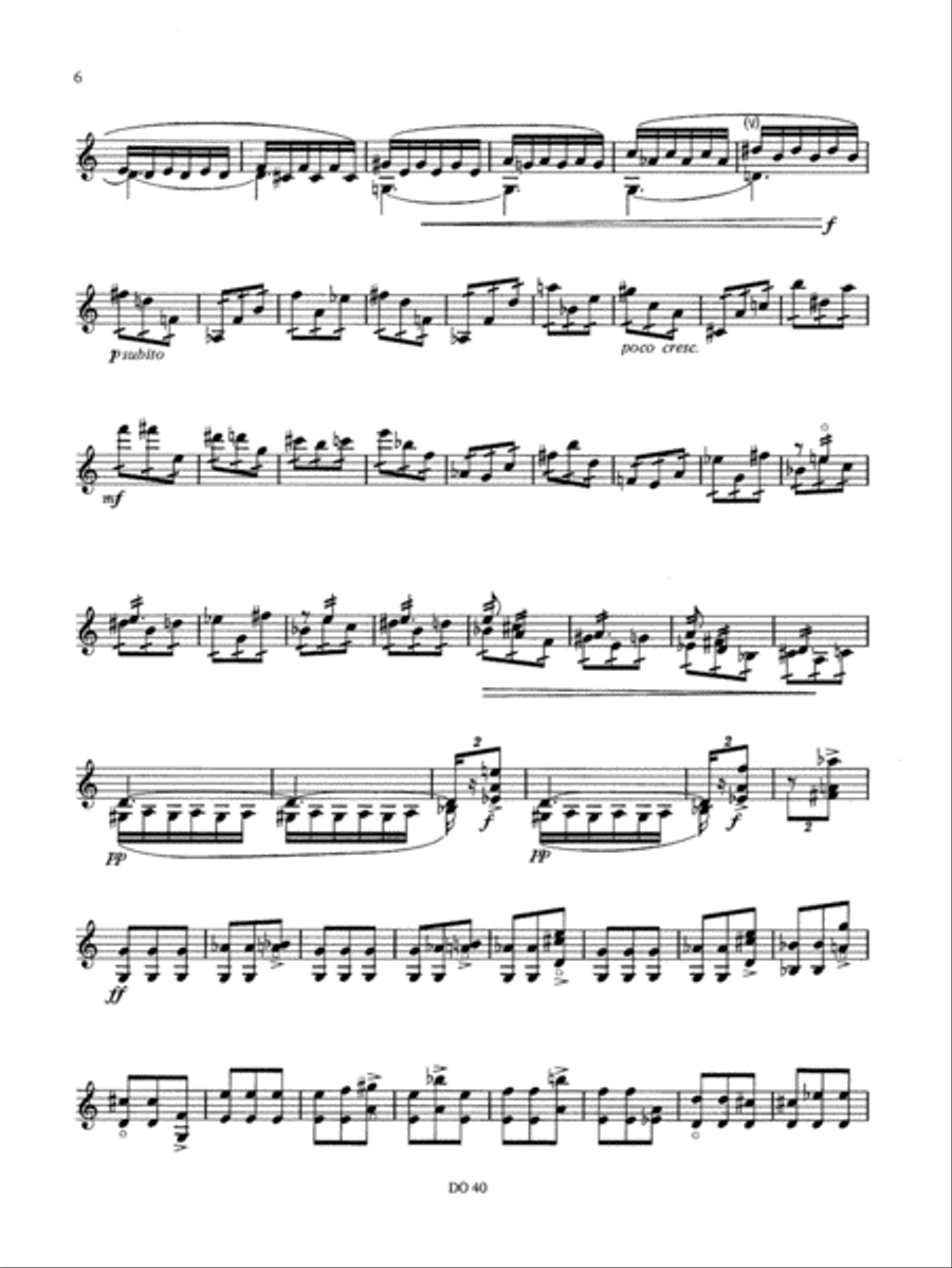 Rondo op. 25 et Variations op. 11 Violin Solo scores gallery preview page 6