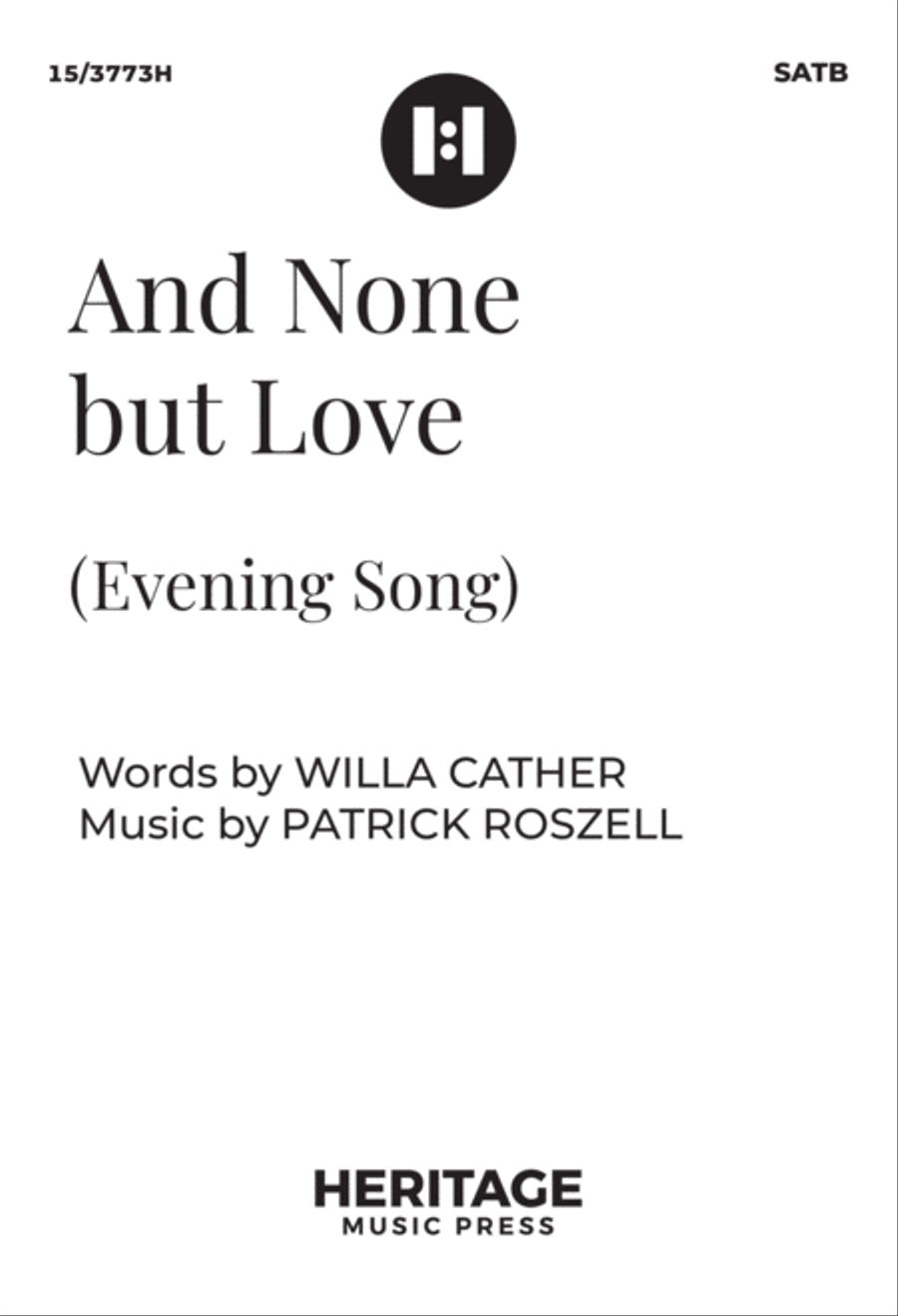 And None but Love And None but Love 4-Part scores gallery preview page 1