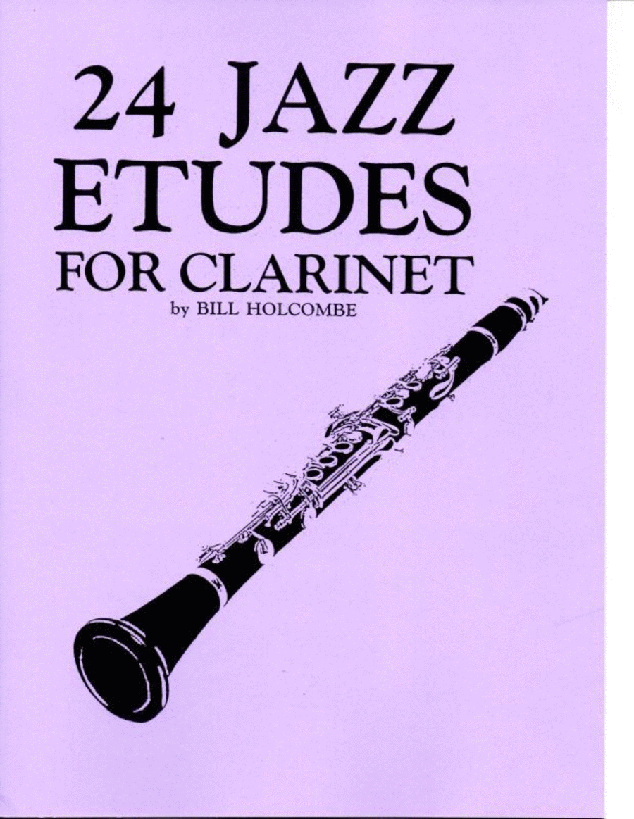 Holcombe - 24 Jazz Etudes For Clarinet