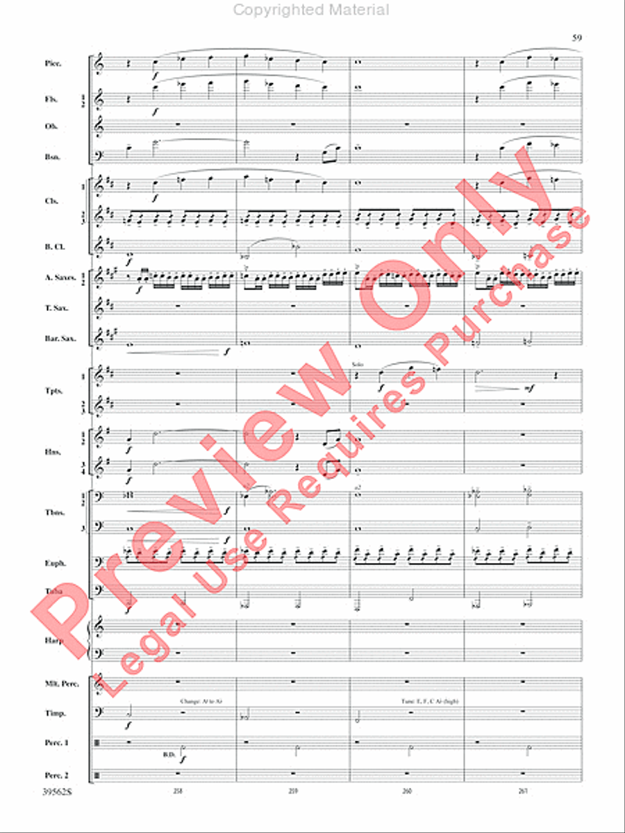 The Complete Harry Potter Concert Band scores gallery preview page 60