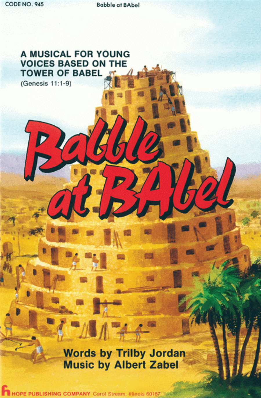 Babble at Babel Unison Choir scores gallery preview page 1
