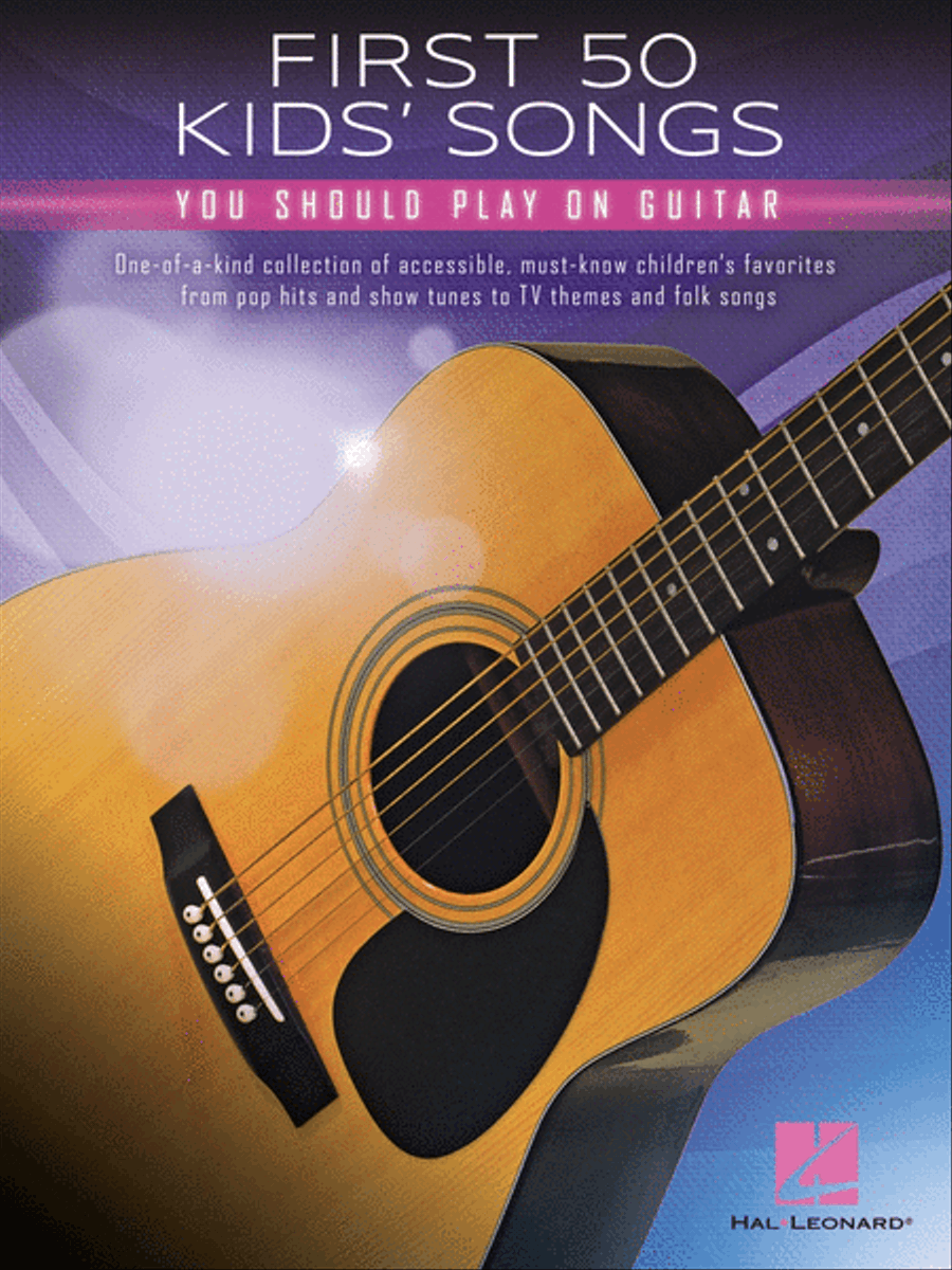 First 50 Kids' Songs You Should Play on Guitar Guitar Tablature scores gallery preview page 1