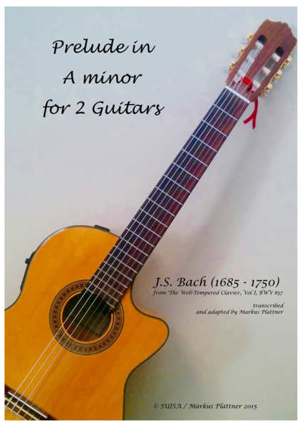 Prelude in A minor for 2 Guitars image number null