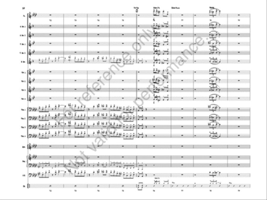 Tip Toe Jazz Ensemble scores gallery preview page 13
