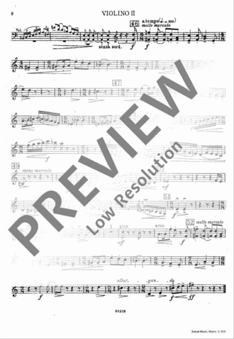 String quartet No. 3 String Quartet scores gallery preview page 19