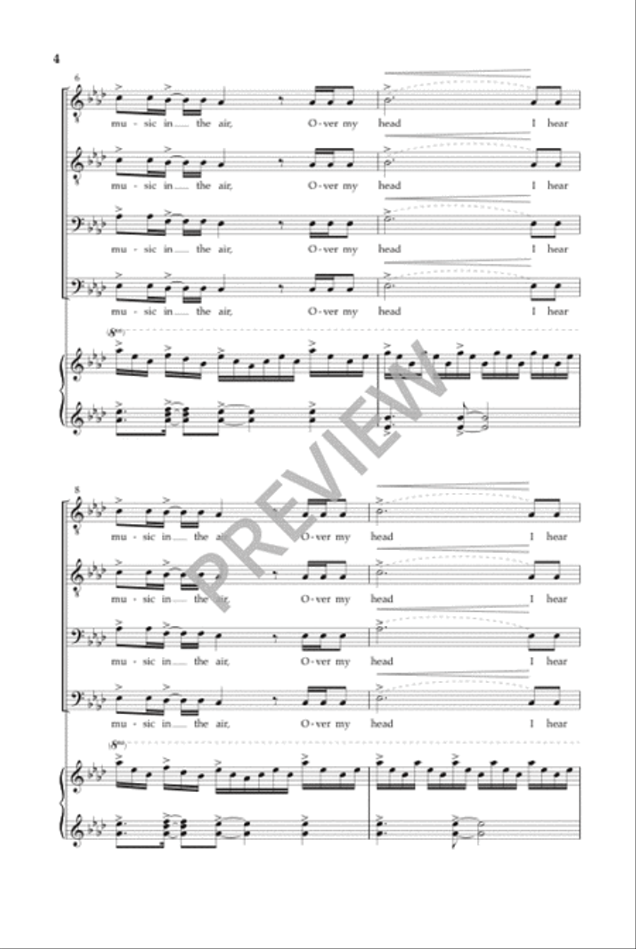 Music in the Air (TTBB) Music in the Air (TTBB) TTBB scores gallery preview page 5