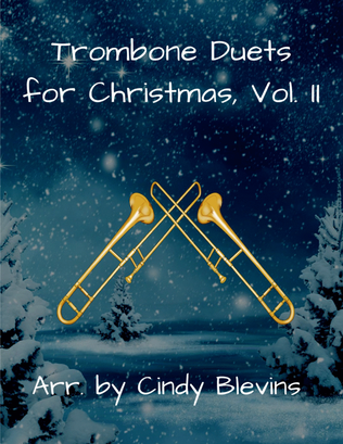 Book cover for Trombone Duets for Christmas, Vol. II