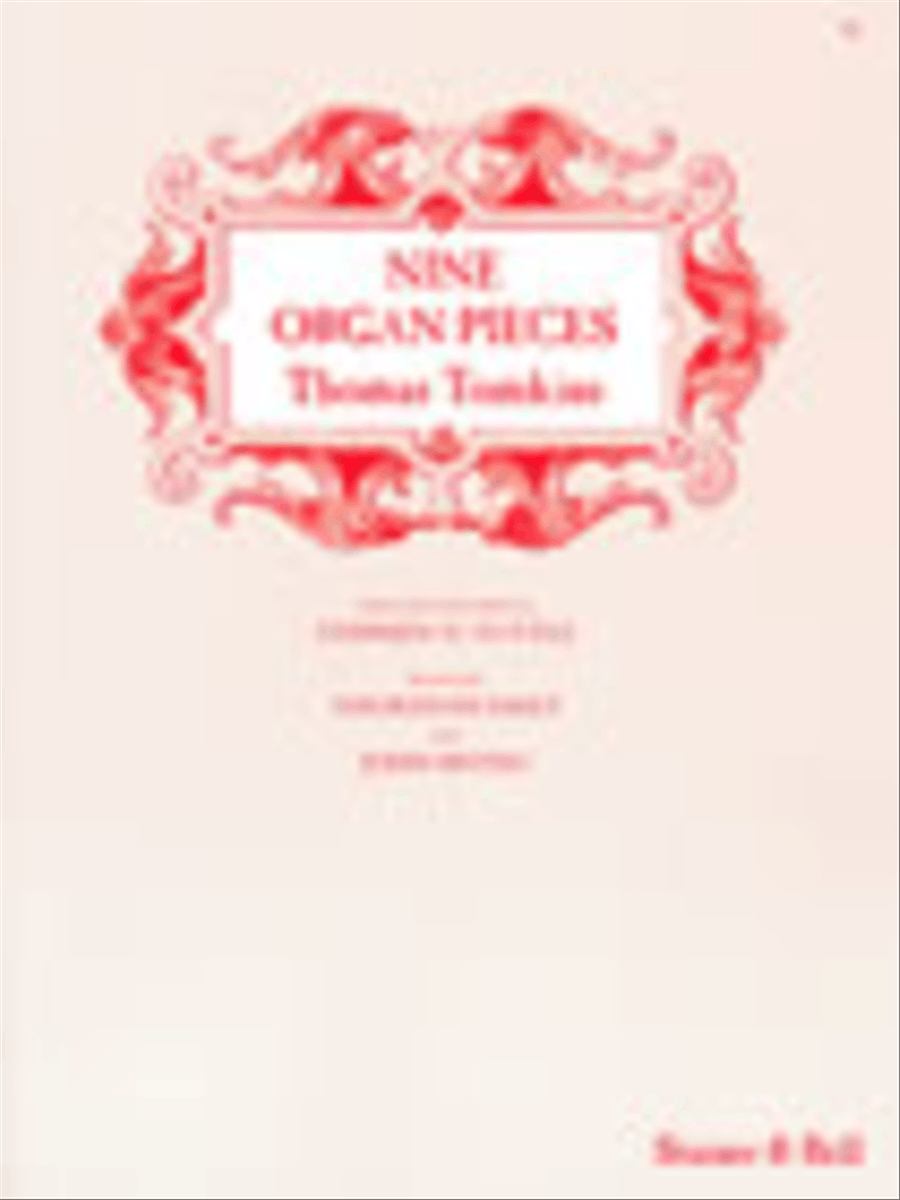 Nine Organ Pieces Organ scores gallery preview page 1