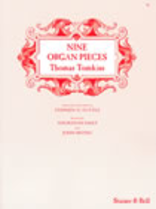 Book cover for Nine Organ Pieces
