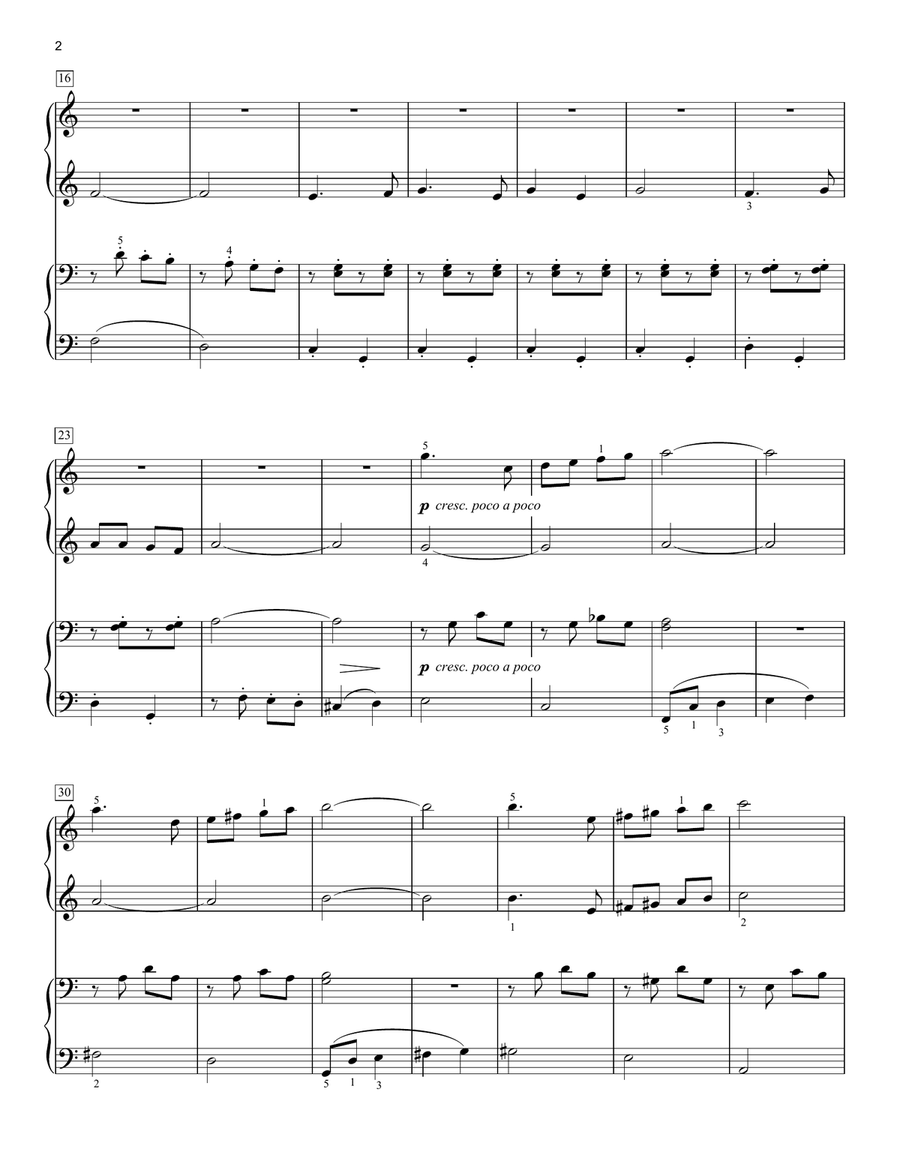 Do-Re-Mi (from The Sound Of Music) (arr. Phillip Keveren) Piano Duet scores gallery preview page 2