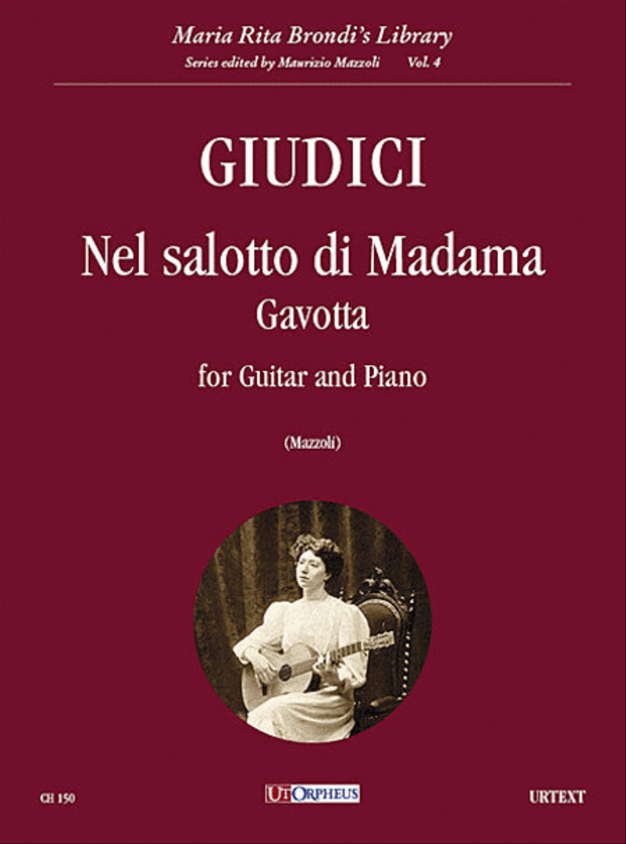 Nel salotto di Madama. Gavotta for Guitar and Piano Acoustic Guitar scores gallery preview page 1