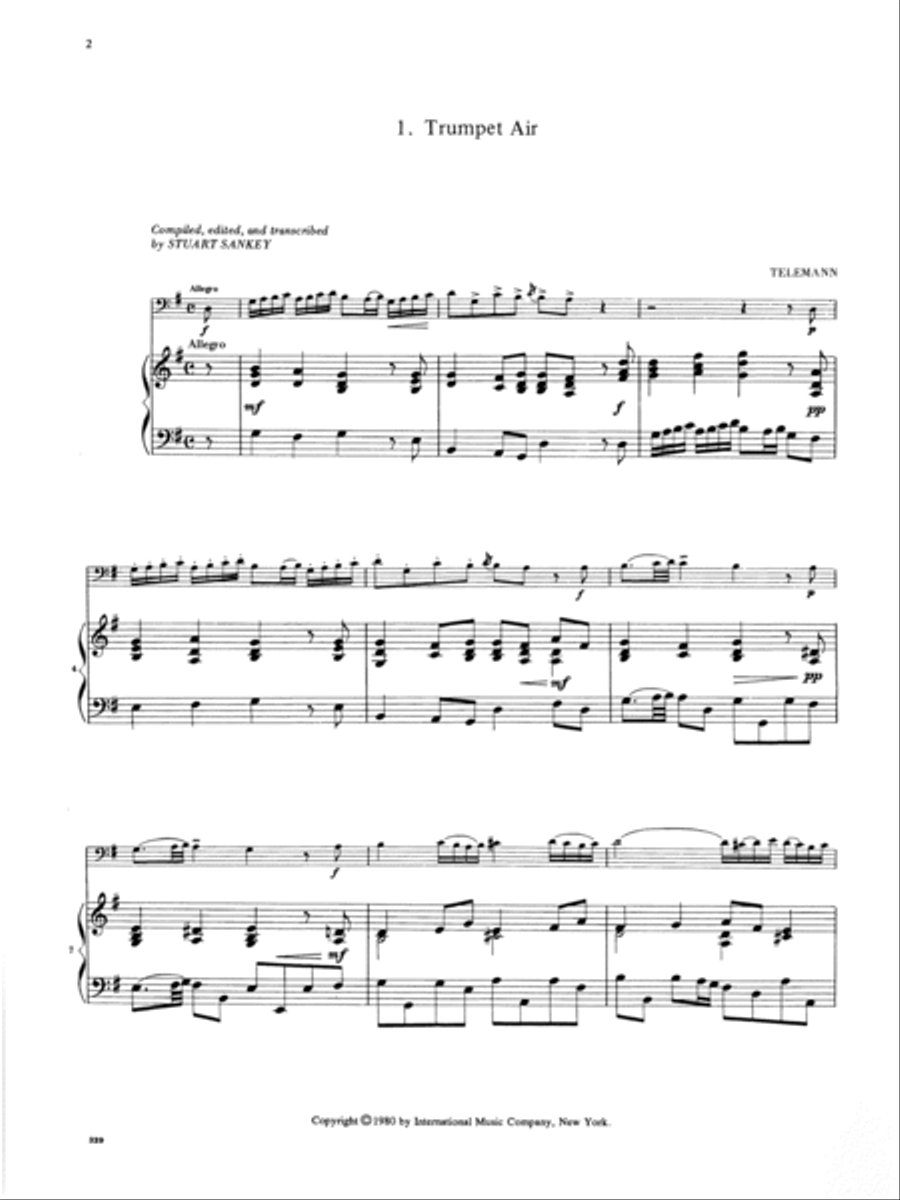 Album Of 10 Classical Pieces Double Bass scores gallery preview page 2
