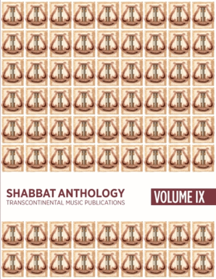 Book cover for Shabbat Anthology Volume 9