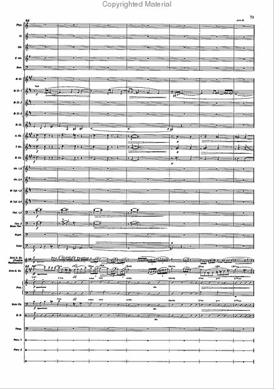 Concertango Concert Band scores gallery preview page 72