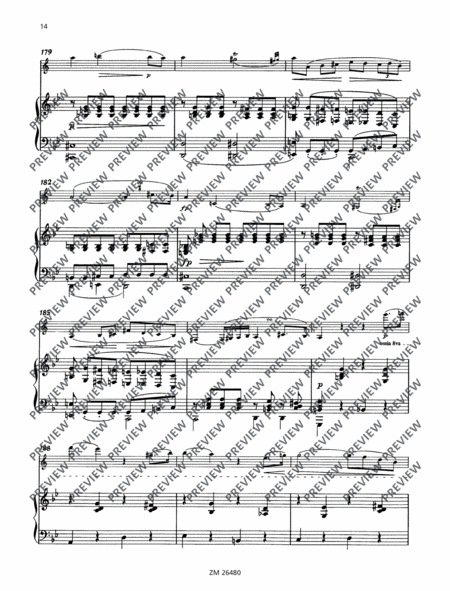Sonata G minor ”Arpeggione“ by Franz Schubert Clarinet Solo - Digital Sheet Music