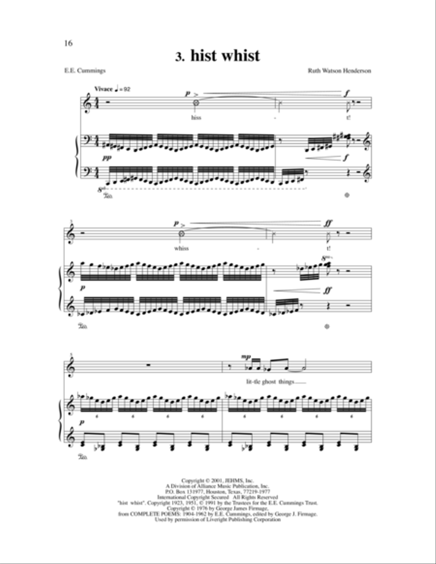 Chansons Innocentes Chansons Innocentes Women's Choir scores gallery preview page 12